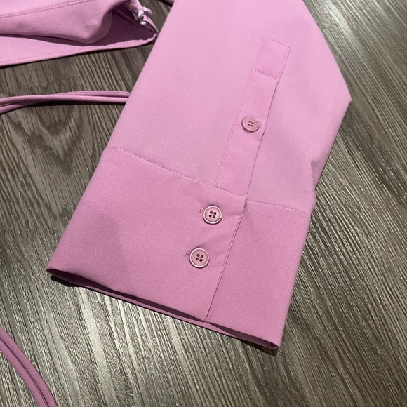 Light purple/ pink Zara cropped top - Picture 3 of 7